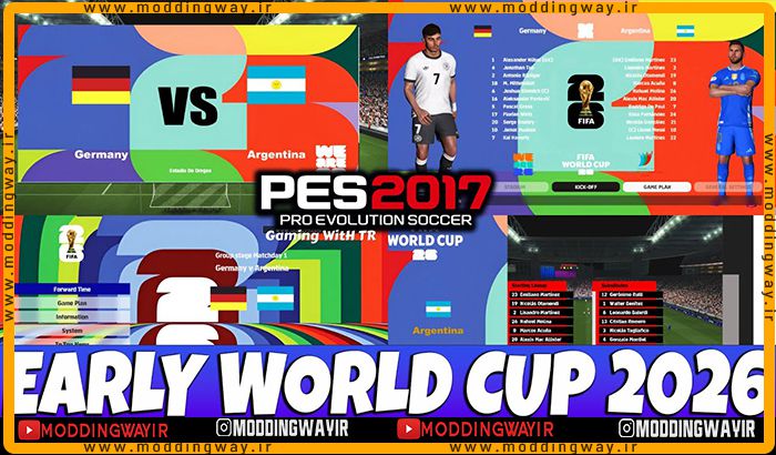 بازی PES 2017 Update 2026 Ultimate Edition