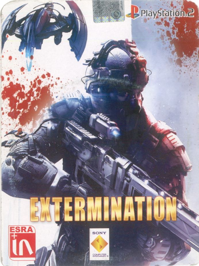 سی دی بازی پلی استیشن 2 EXTERMINATION