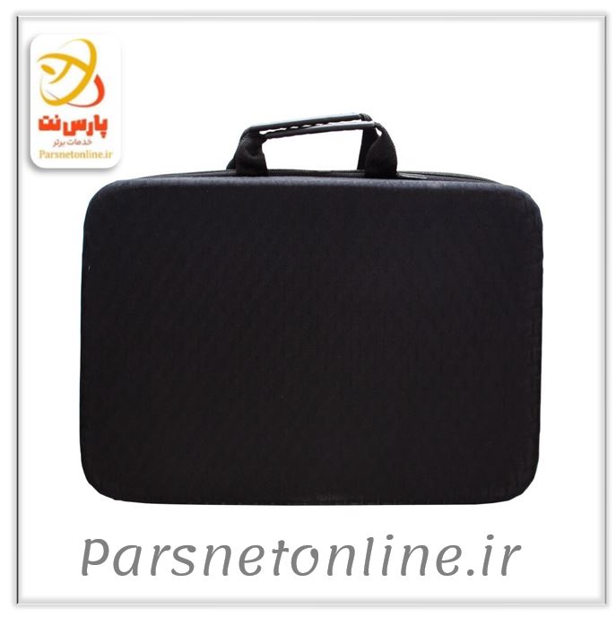 کیف کنسول بازی PS5 Slim طرح مشبک مشکی