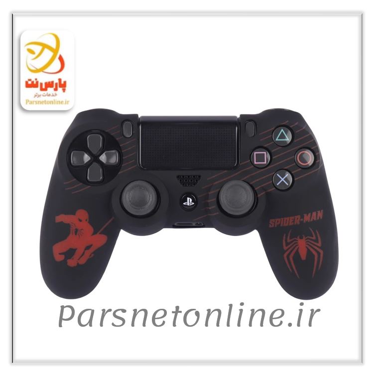 روکش دسته بازی PS4 طرح Spider man کد 2