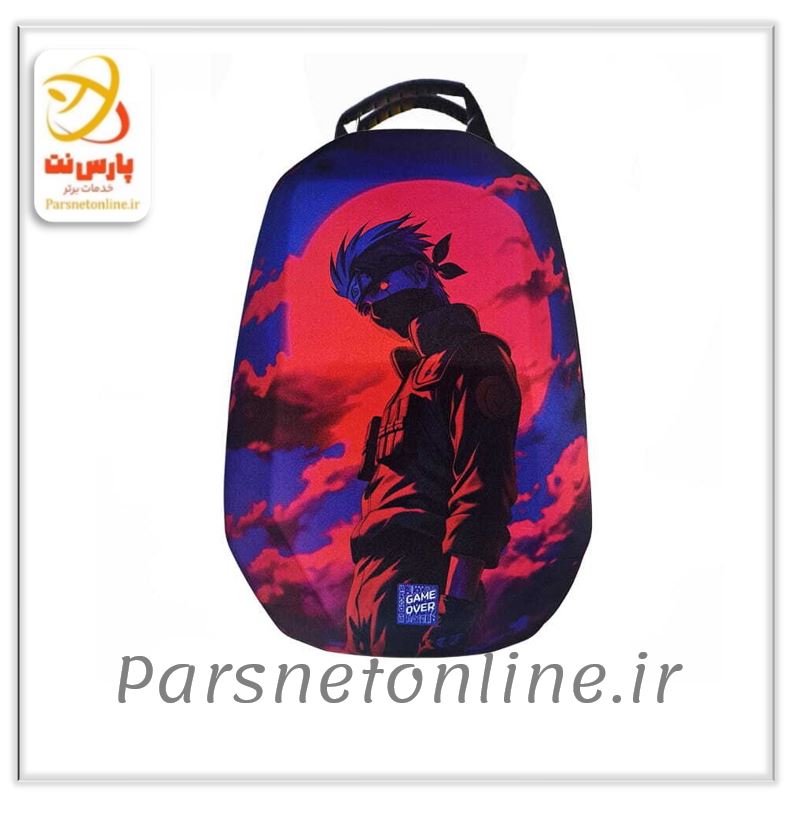 کیف کوله ای کنسول بازی PS5 Slim گیم اور طرح Kakashi Hatake