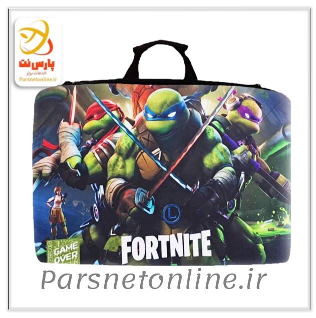 کیف کنسول بازی PS5 طرح Fortnite TMNT
