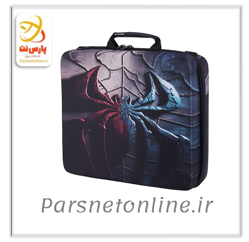 کیف کنسول بازی PS4 طرح Spiderman کد 4