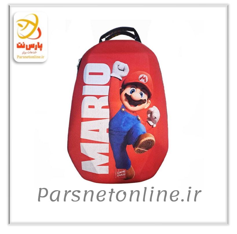 کیف کوله ای کنسول بازی PS5 Slim گیم اور طرح Super Mario