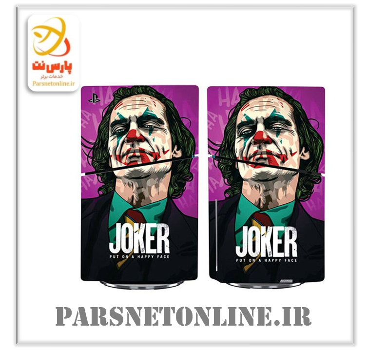 اسکین پلی استیشن 5 اسلیم استاندارد گیم اور طرح Joker کد 8