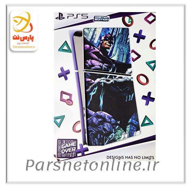 اسکین پلی استیشن 5 اسلیم دیجیتال گیم اور طرح Batman