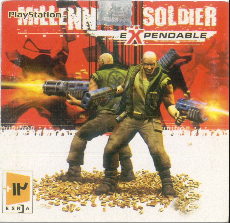 سی دی بازی MILLEIN SOLDIER پلی استیشن 1