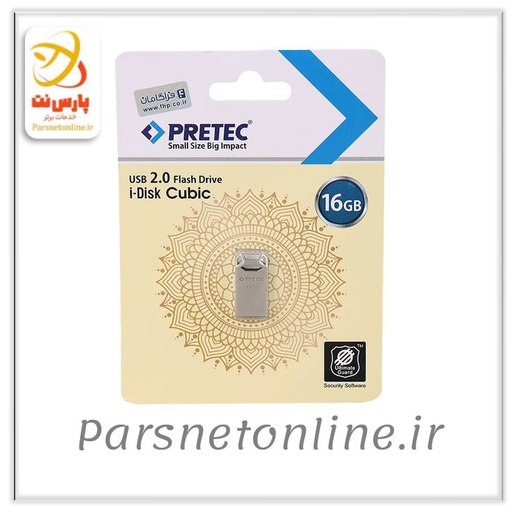 فلش 16 گیگ پرتک Pretec i-Disk Cubic