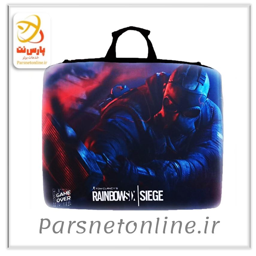 کیف کنسول بازی Game Over PS4 طرح Rainbow Six Siege