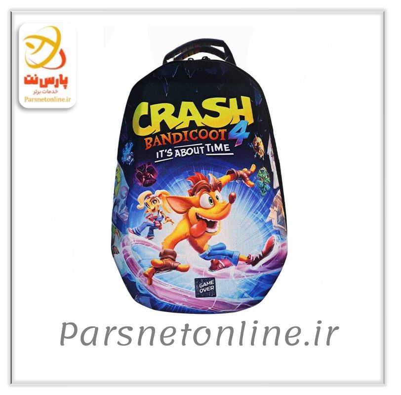 کیف کوله ای کنسول بازی PS5 Slim گیم اور طرح Crash Bandicoot 2