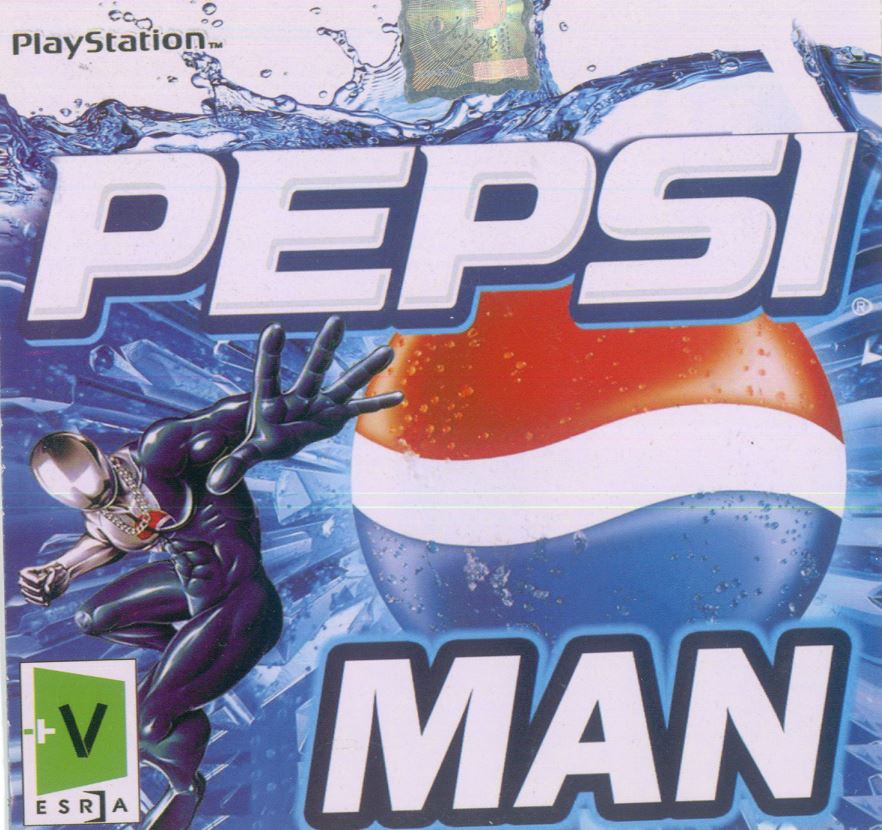 سی دی بازی PEPSI MAN پلی استیشن 1