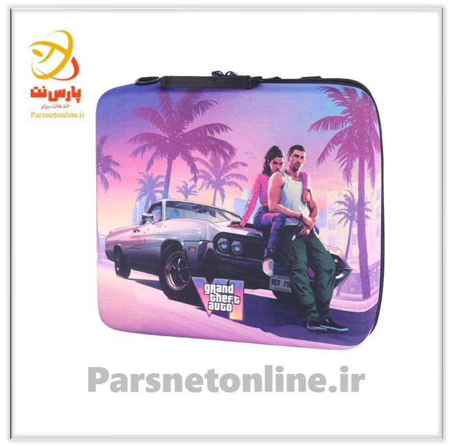 کیف کنسول بازی PS4 طرح GTA VI کد 4