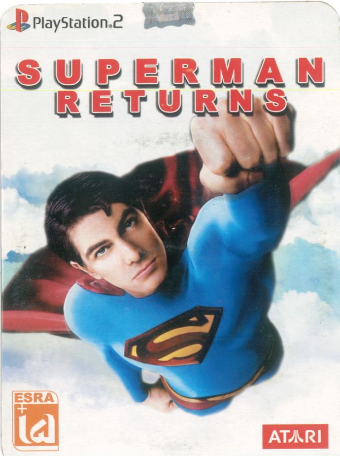 سی دی بازی پلی استیشن 2 سوپرمن