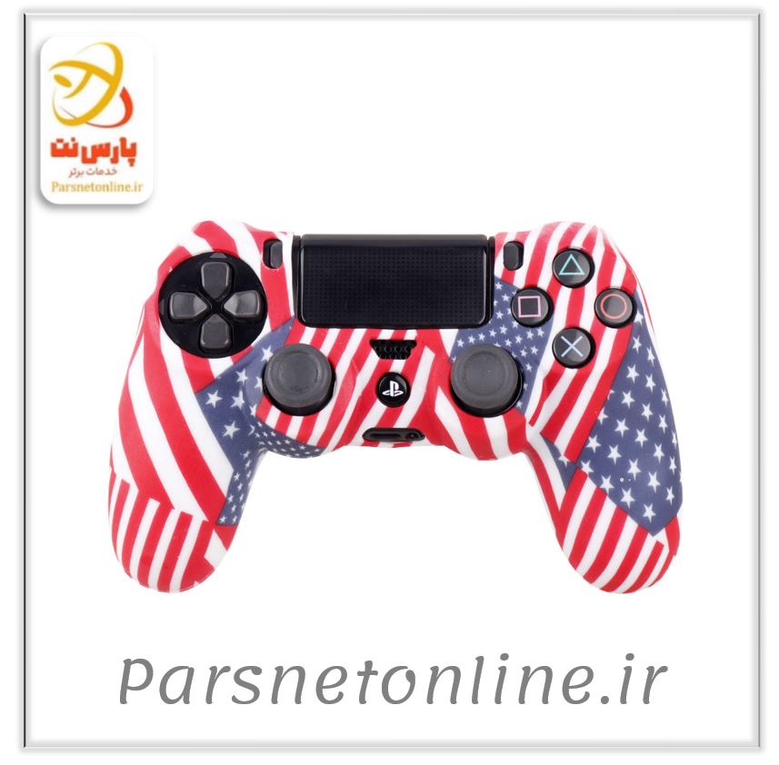روکش دسته بازی PS4 طرح پرچم آمریکا
