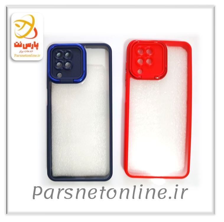قاب گوشی شفاف محافظ لنزدار سامسونگ A12