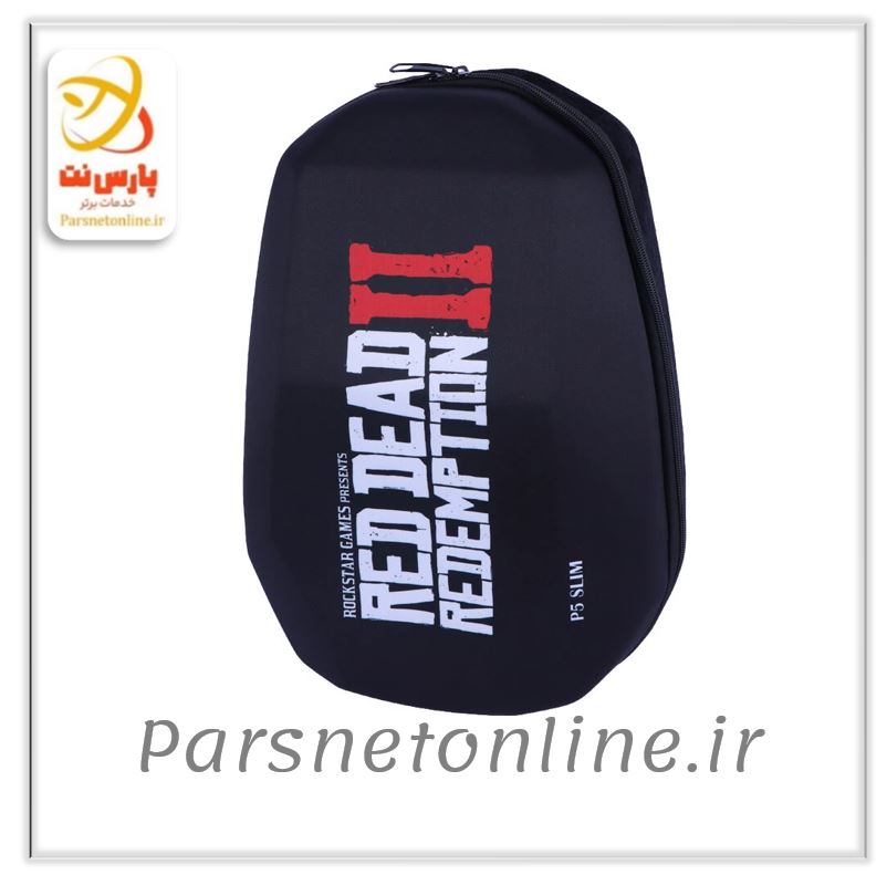کیف کوله ای کنسول بازی PS5 Slim طرح Red Dead Redemption 2 کد 10