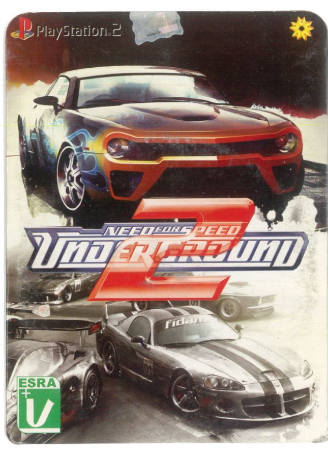 سی دی بازی پلی استیشن 2 NEED FOR SPEED UNDERGROUND