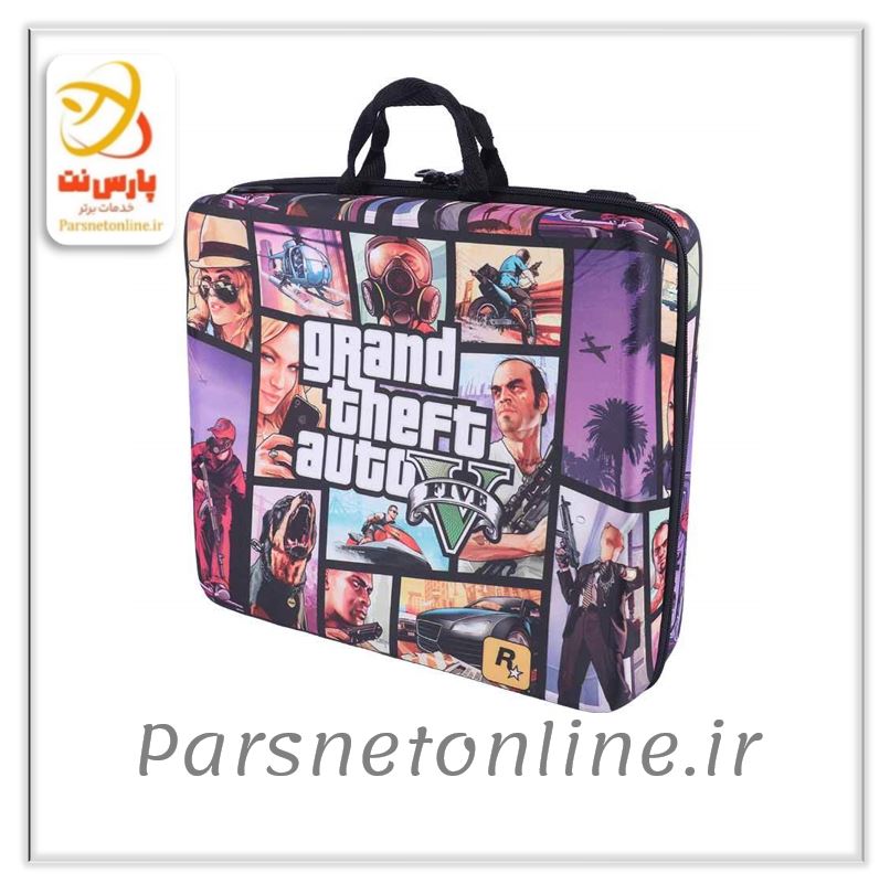 کیف کنسول بازی PS4 طرح GTA V کد 1