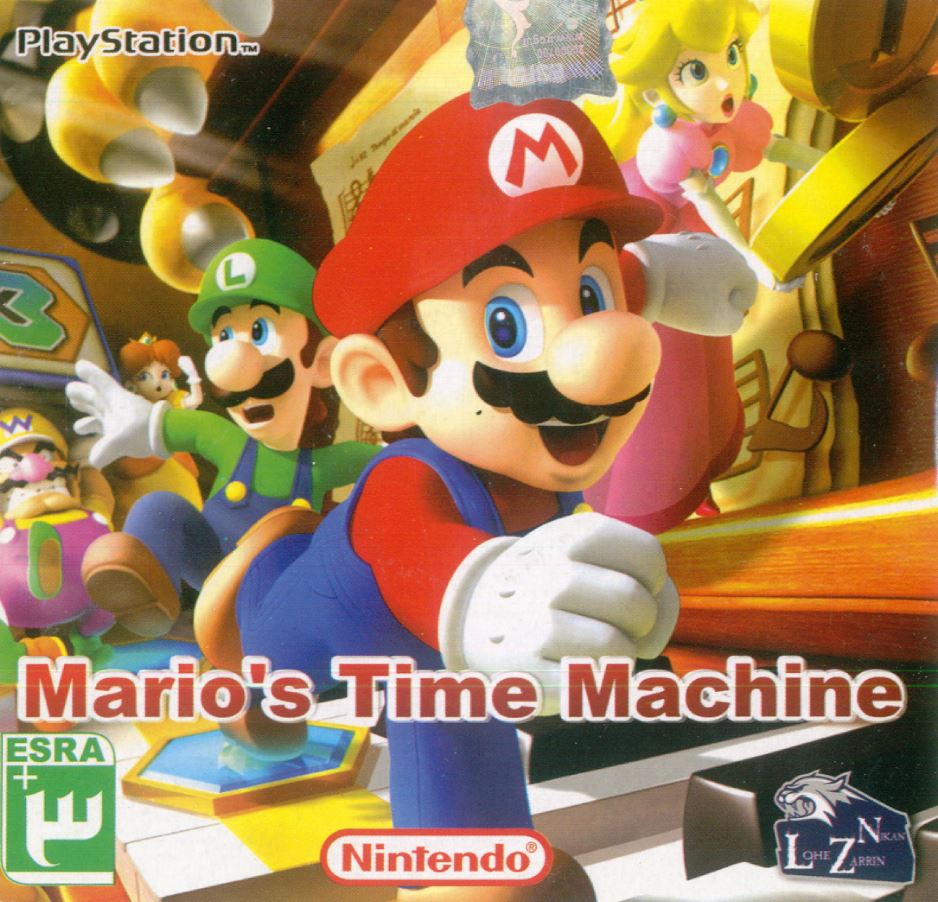 سی دی بازی ماریو MARIOS TIME MACHINE پلی استیشن 1