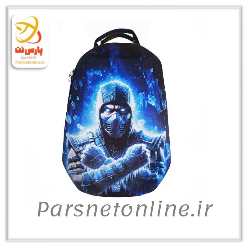 کیف کوله ای کنسول بازی PS5 Slim گیم اور طرح Sub Zero Mortal Kombat