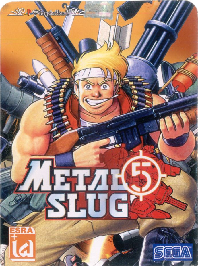 سی دی بازی پلی استیشن 2 METAL SLUG