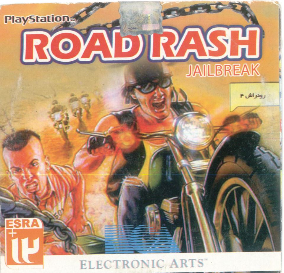 سی دی بازی ROAD RASH پلی استیشن 1