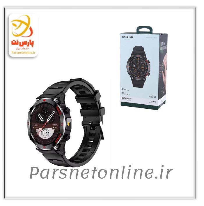 ساعت هوشمند گرین لاین Gear Fit GL-SWA52 GNGEARFTSWBK