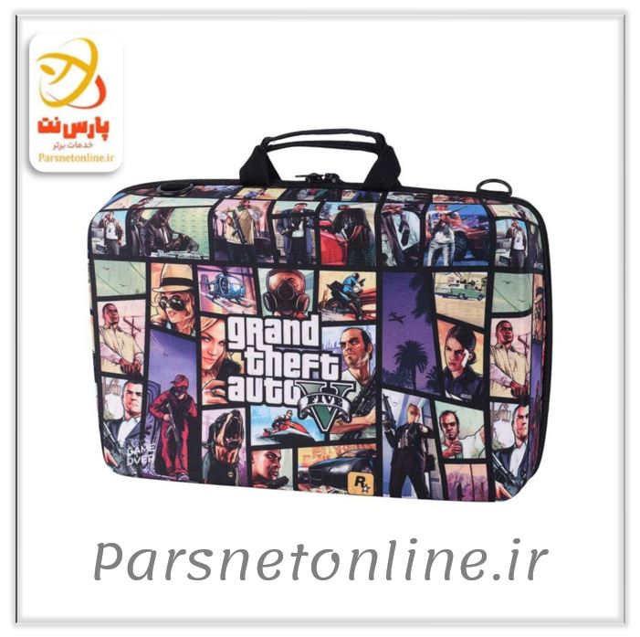 کیف کنسول بازی PS5 Slim طرح GTA V کد 4