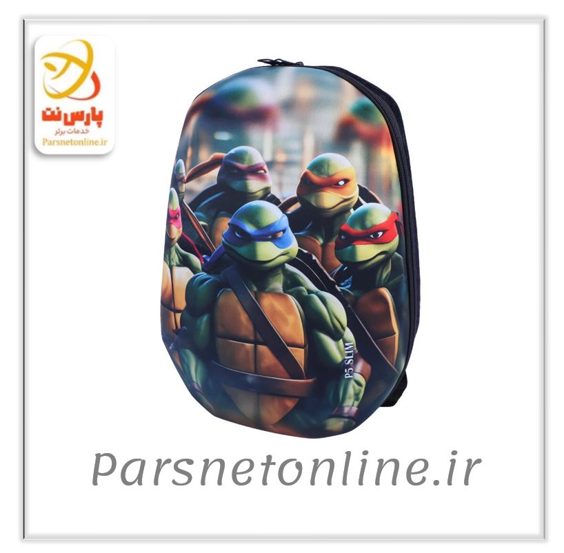 کیف کوله ای کنسول بازی PS5 Slim طرح TMNT