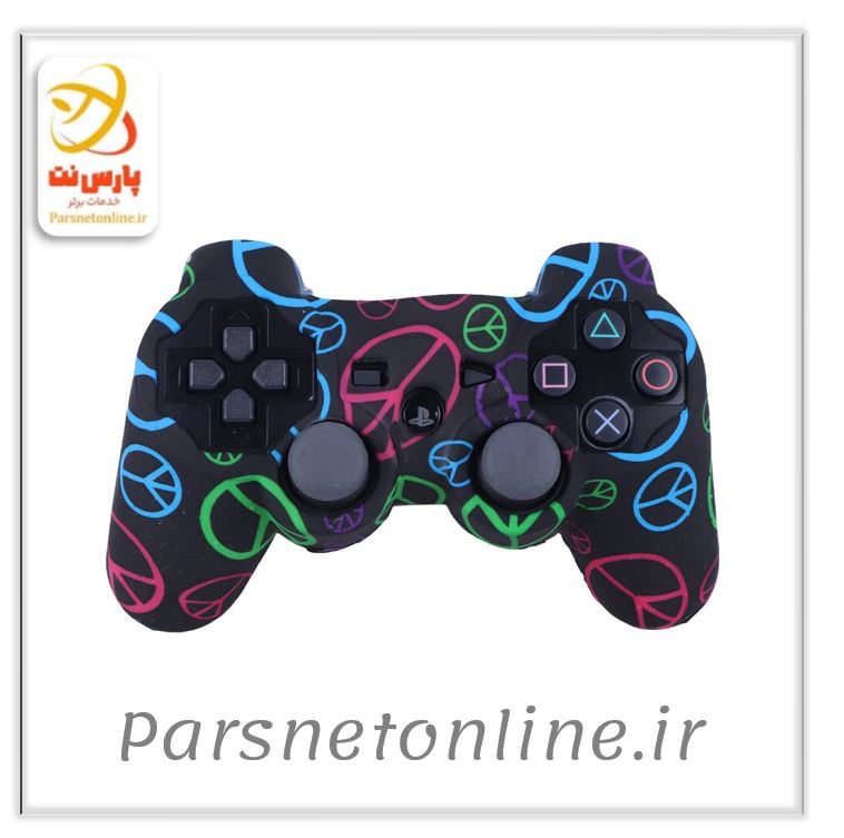 روکش دسته بازی PS3 طرح فانتزی رنگی