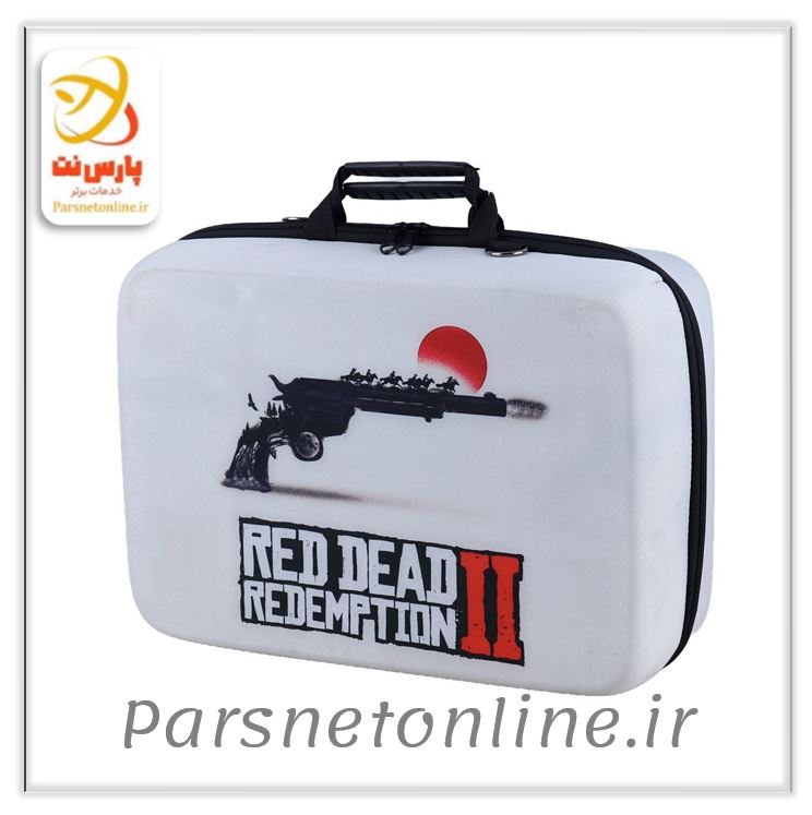 کیف کنسول بازی PS5 Slim طرح Red Dead Redemption 2 کد 13