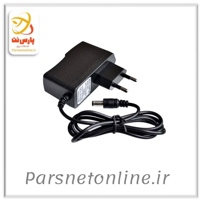 آداپتور برق 9 ولت 1 آمپر سر ریز (1.35 mm)