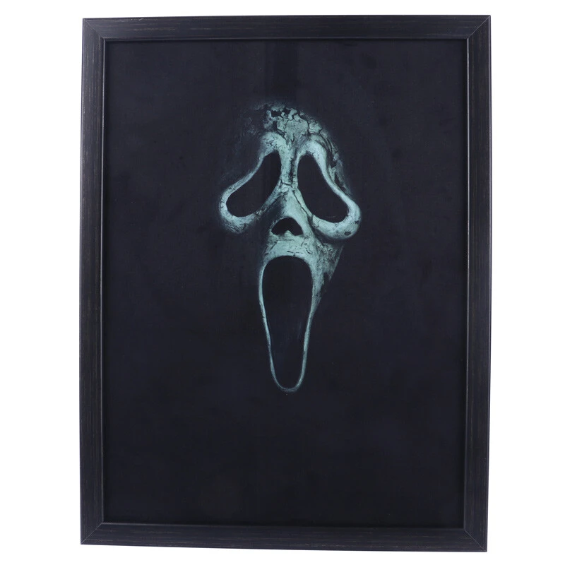 تابلو شاسی طرح Ghost Face سایز 30*40 سانتی متر