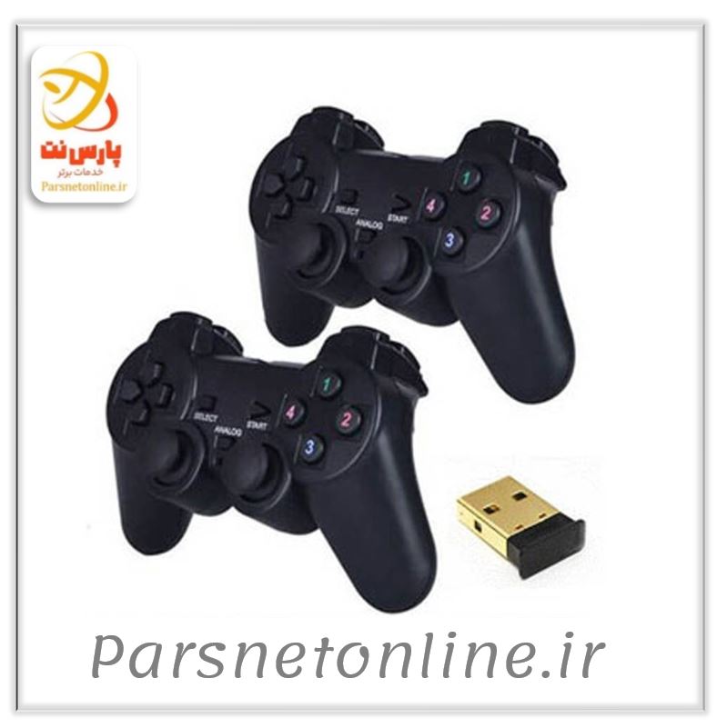 دسته بازی بی سیم دوبل مچر MR-W64