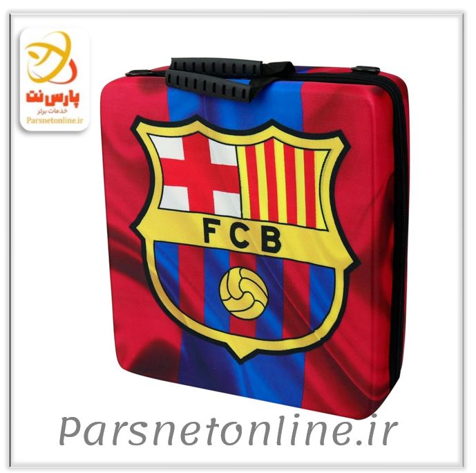 کیف کنسول بازی PS4 Slim/Fat طرح Barcelona کد 14
