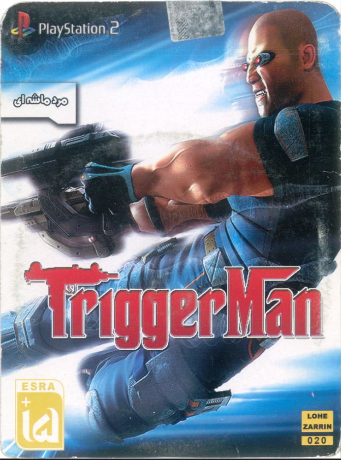 سی دی بازی پلی استیشن 2 مرد ماشه ای