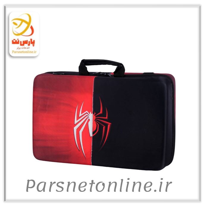 کیف کنسول بازی PS5 Slim طرح Spider Man کد 5