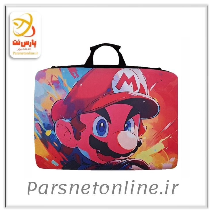 کیف کنسول بازی PS5 طرح Super Mario کد 4