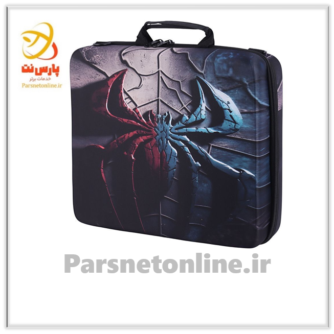 کیف کنسول بازی PS4 طرح Spiderman کد 4