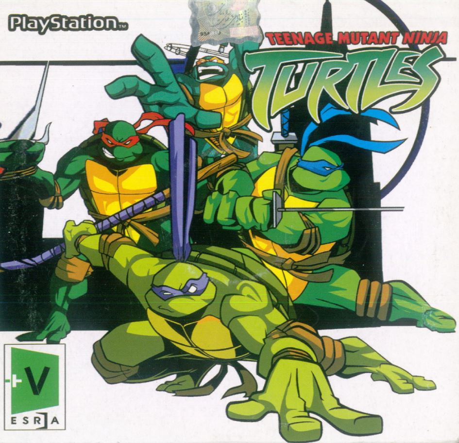 سی دی بازی لاکپشت های نینجا  پلی استیشن 1