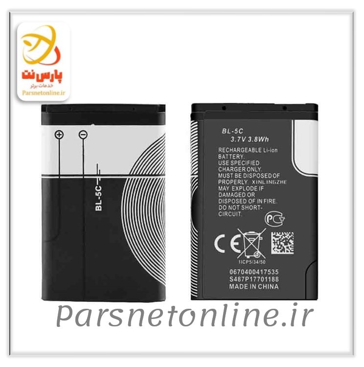 باتری موبایل اورجینال نوکیا NOKIA BL-5C