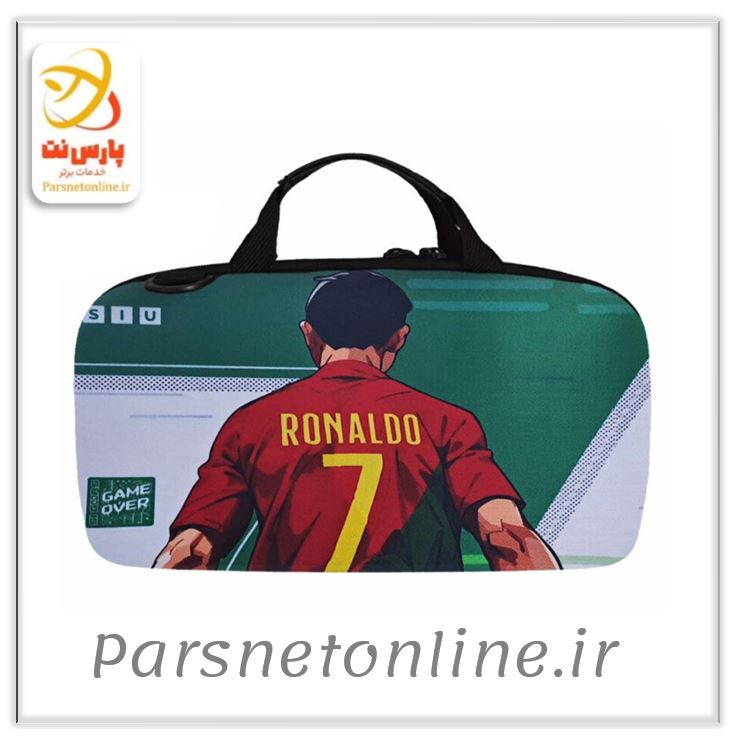 کیف کنسول بازی XBOX Series S طرح Cristiano Ronaldo