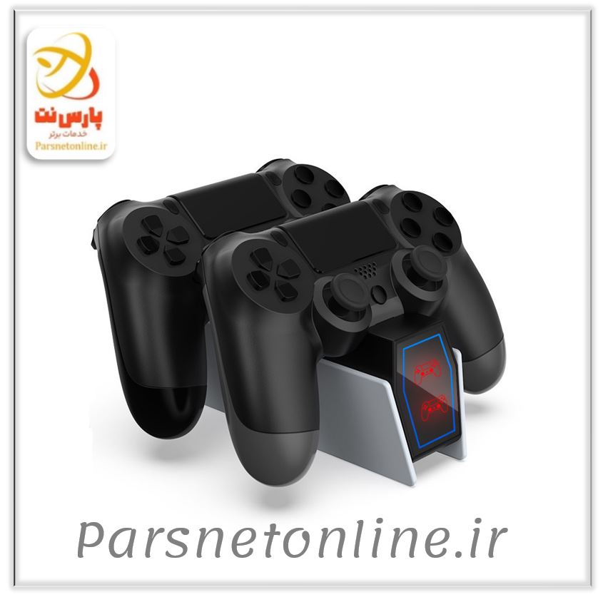 پایه شارژر دسته بازی PS4 دابی TP4-0417