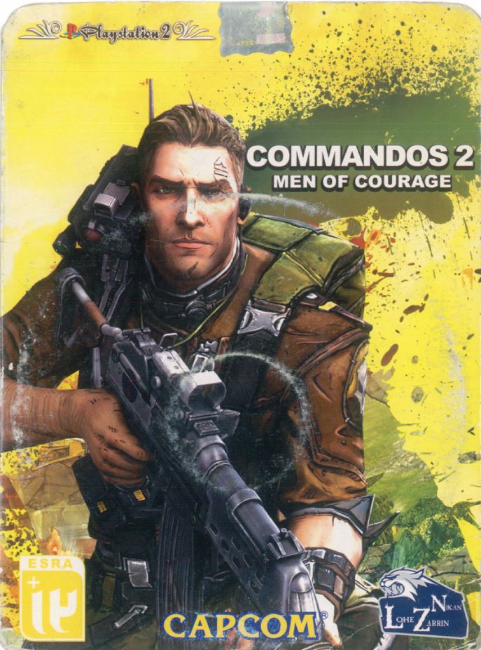 سی دی بازی پلی استیشن 2 کماندوها 2