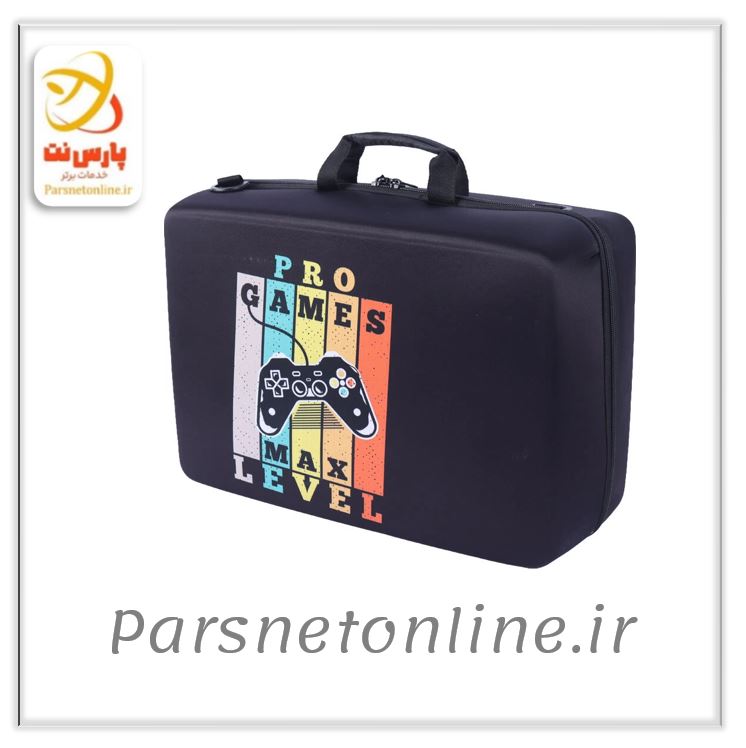 کیف کنسول بازی PS5 طرح دکمه بازی کد 4 + نگهدارنده هدست