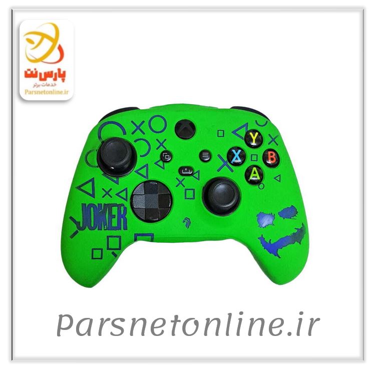 روکش دسته بازی Xbox X/S طرح Joker سبز