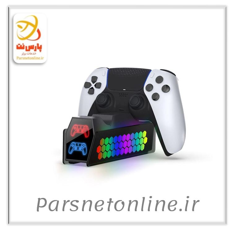 پایه شارژر دسته بازی PS5 دابی TP5-3571