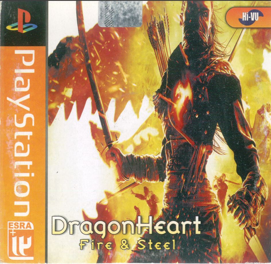 سی دی بازی DRAGONHEART پلی استیشن 1