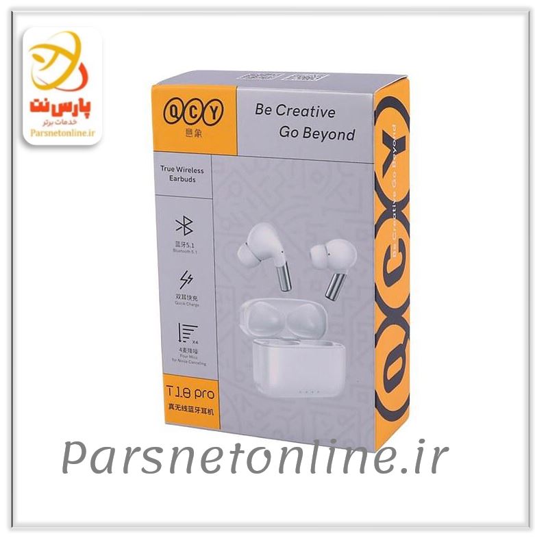 ایرپاد بلوتوثی کیو سی وای T18 Pro High Copy