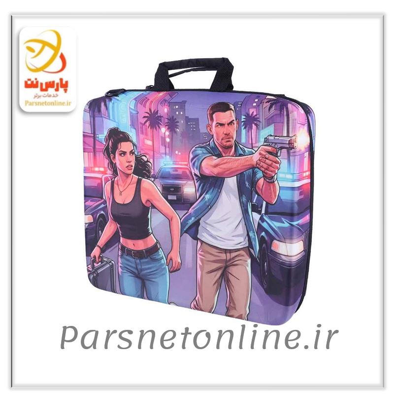 کیف کنسول بازی PS4 طرح GTA VI کد 26